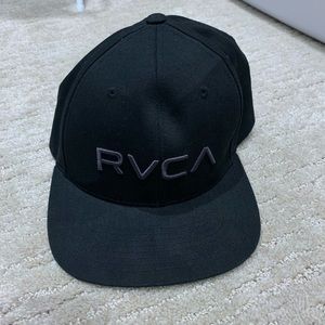 Black RVCA hat